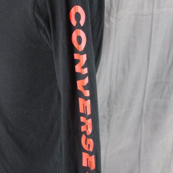 Long-sleeve Basketball Shirt - Converse Classic Logo - Men's Medium - Picture 5 of 8
